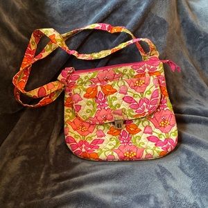 Vera Bradley Saddle Hipster Crossbody in Lilli Bell Paytern